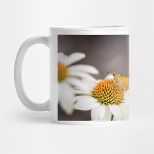 Double Skippers on PowWow Coneflower Mug